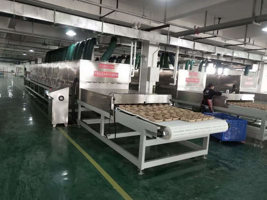 50/60Hz Frequency Microwave Vacuum Drying Equipment with 1-10T/h Capacity