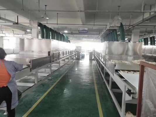 1-10T/h Capacity Microwave Vacuum Drying Equipment - 380V Voltage