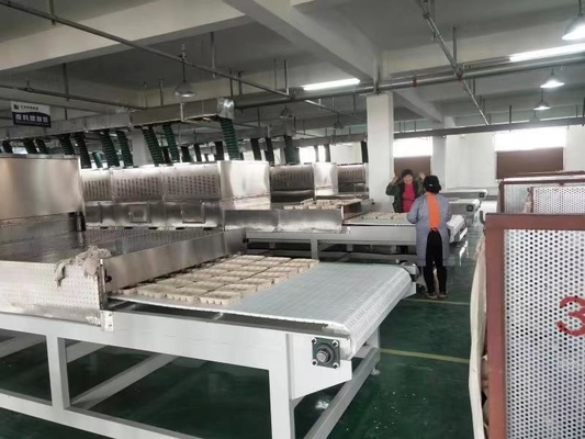 Industrial Microwave Dryer For Lunch Box Paper Tray Card board