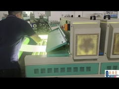 25KW 50HZ 1320mm Durable Two-Lamps UV Light Curing Machine green and white