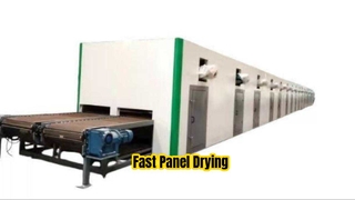 Fast Furniture Panel Drying Machine