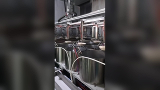 Automated 24 Station Spin Coating Line for Pulp molding/Low coating consumption