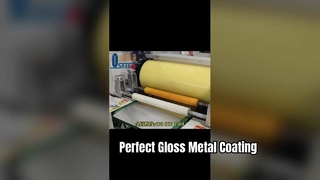 High Gloss Metal Sheet Roller Coating Machine