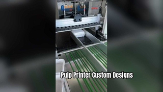 Pulp Molded Tableware Printer Eco Friendly